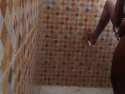 Fell down while trying to twerk inside bathroom 12/16