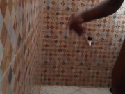 Fell down while trying to twerk inside bathroom 16/16