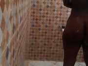 Fell down while trying to twerk inside bathroom 5/16