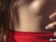 Angel DeLuca Takes On Two Cocks 3/16