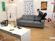 Thicc Slut Luna Rival Has Her French Pussy Rammed By Casting Agent - VIP SEX VAULT 3/16