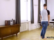 MATURE4K. Vincent Vega nails beautiful porn actress over forty in her unshaved muff 2/16