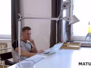 MATURE4K. Vincent Vega nails beautiful porn actress over forty in her unshaved muff 4/16