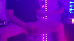 Wanking and dildo fun