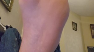 Giant Man Needs a Footrub and a Snack! Be careful ;)