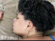 blowjob + facial treinando a garganta profunda #2 11/16