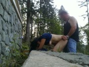 Cock Hungry Mature Cougar Gets Destroyed By Fat Cock ROUGH DOGGY OUTDOOR    part 1 13/16