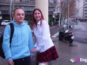 Young 18yo schoolgirl Astrid Ortiz and her young classmate make their porn debut! 3/16