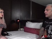 Inked blonde with big boobs gets stretched out by a thick cock 5/16