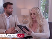 Busty Kendra Sunderland can't wait for her friend's husband to fuck her pussy! 4/16