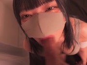 巨乳でえっちな女の子がカルバンクラインの下着を身につけて、超絶濃厚フェラチオ責め♡  お返しに電マを固定されて放置・・ 気がついたら下着はびしょ濡れでそのまま挿入へ🙈日本人/童顔/おっぱい 無修正 6/16