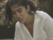 Stunning Brunette Lesbians Share Sex Toys 1/16