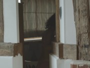 Stunning Brunette Lesbians Share Sex Toys 5/16