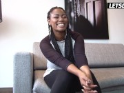 Morelia Mazo Has Her Black Pussy Smashed By Big Cock - LETSDOEIT 3/16