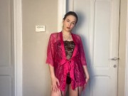 Sexy Nightwear Try on Haul Transparent Nightwear See through Lace Lingerie