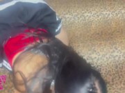 El amigo de mi esposo me encuentra jugando con mi culo y me follo bebe 6/16