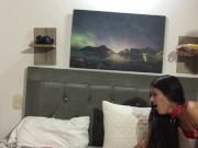 brother-in-law comes into my room and convinced me to let him fuck my pussy alone in my room on all