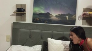 brother-in-law comes into my room and convinced me to let him fuck my pussy alone in my room on all