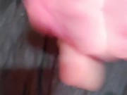 Daddy lets you use Big White Cock to Cum ! Then Bends You Over and Creampies your tight juicy Pussy 11/16