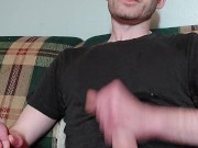 Daddy lets you use Big White Cock to Cum ! Then Bends You Over and Creampies your tight juicy Pussy 6/16