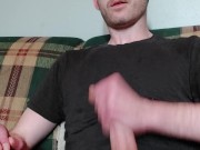 Daddy lets you use Big White Cock to Cum ! Then Bends You Over and Creampies your tight juicy Pussy 8/16