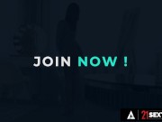 Gorgeous Babe Warm Her Ass For Intense DP 1/16