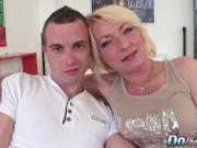 Old Blonde Wife Adriana Love Blacked 3/16