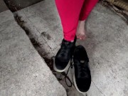 Naked pussy spanking on veranda - Screenshot 4 of 16 - Spank