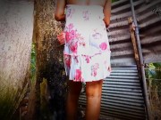 Asian Village Girl Outdoor Showering - නානවා හොරෙන් වීඩියෝ කරලා 3/16