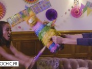 They escape the party for a quicky 3/16