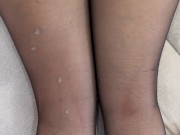 after his blowjob he cums on my butt 15/16