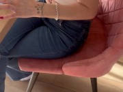 he arrives and takes out his cock suddenly I understood that he wanted to cum 1/16