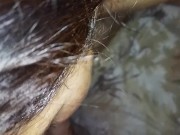 Esposa CALIENTE Escurre Gotas de sudor