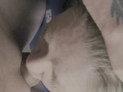 Got lucky St. Patrick's Day blowjob from my wife 13/16