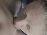 Got lucky St. Patrick's Day blowjob from my wife 14/16