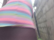 AMATEUR EBONY NEARLY PEE SELF OUTDOOR ASMR 12/16