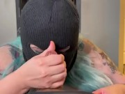 He fucked me in the living room and cum in my mouth 9/16