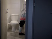 Mitsuri spies how Tanjiro fuckes Shinobu in the toilet - Bella Hentaigirl 1/16