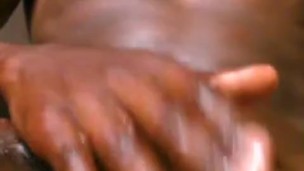 CRAZY LOUD MOANING FROM CURVED BLACK COCK EBONY