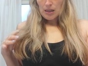 Sucking my armpit and my tits 1/16