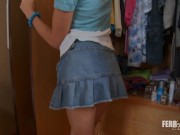 Cute teen plays with anal toys then tries anal sex first time 5/16