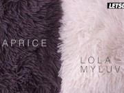 Lola Myluv & Caprice Delightful Girl On Girl Action - LETSDOEIT 1/16