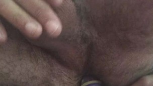 Massageando a próstata com vibrador