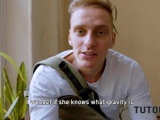 TUTOR4K. Student gives a free sex lesson for nerdy teacher with cute pigtails 2/16