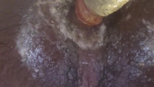 Never knew my ass could get this creamy