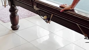 سکس خفن بعد از باخت تو بازی شرطی بیلیارد