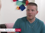 Bambi Barton can't help but get turned on by neighbor's big cock 4/16