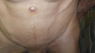 twerking con mi polla y abdomen marcado