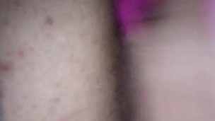 My creamy hole after self fucking