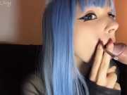Smoking and Sucking Dick at the same time by alt girlfriend (full vid on my 0nlyfans/ManyVids)